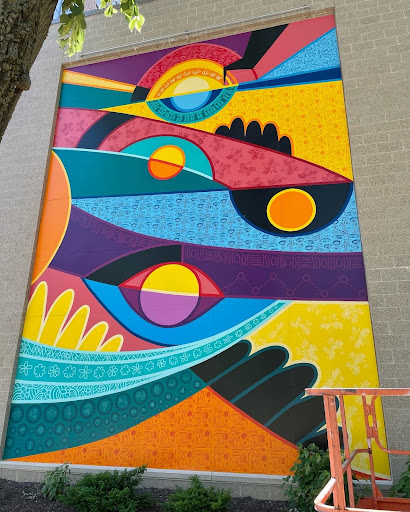 MYArts second mural displayed on the side of the Madison Youth Arts center
