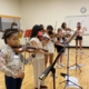 Kids playing music at the Madison Youth Arts center
