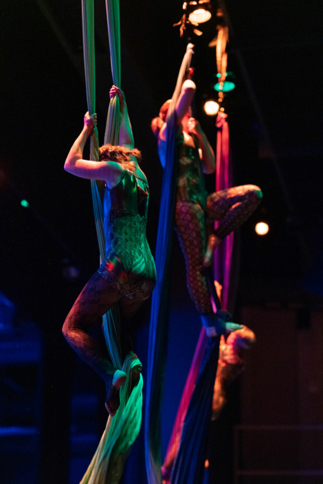Gymnastics performance at the Madison Youth Arts center
